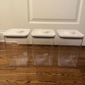 OXO Good Grips POP Large Canister Set with Scoops